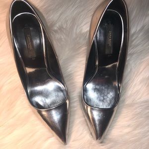 Zara Basic Collection Silver Metallic
